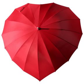 Herz-Regenschirm mit Gravur Herz-Regenschirm mit Gravur