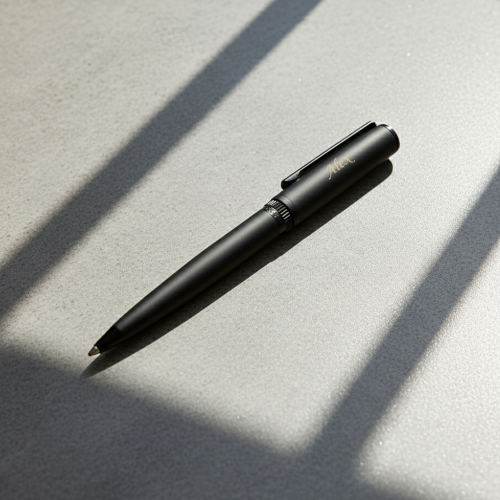 Hugo Boss Box mit A6 Notizblock und Stift mit Gravur