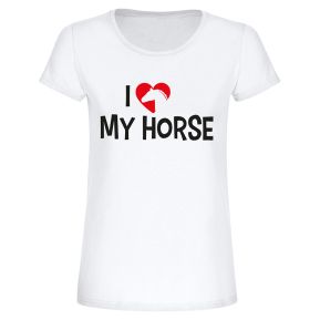 T-Shirt "I love my horse"