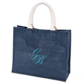 Shoppingbag mit individueller Bestickung Shoppingbag mit individueller Bestickung