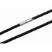 Halsband Leder schwarz