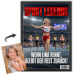KI-generiertes Magazin-Cover Sport Legends