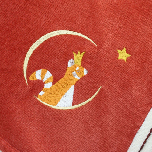 Personalisierter Bademantel Roter Panda