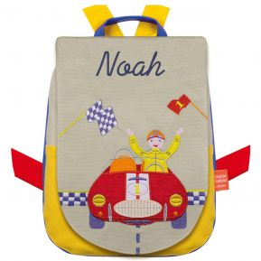 Kindergartentasche Auto mit Name