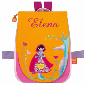 Kindergartentasche Rotkäppchen mit Name