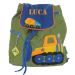 Kinderrucksack Bau mit Name