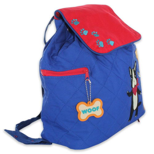 Kinderrucksack Katze und Hund mit Name
