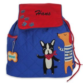 Kinderrucksack Katze und Hund mit Name Kinderrucksack Katze und Hund mit Name