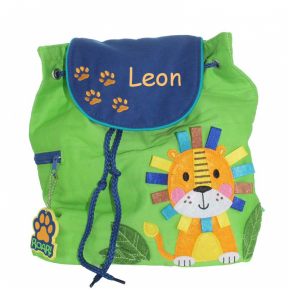 Kinderrucksack Löwe mit Name