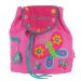 Kinderrucksack rosa Schmetterling mit Name