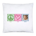 Kissen Peace & Love Foto Kissen Peace & Love Foto