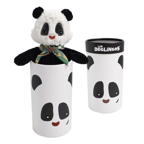 Kuscheltier Les Déglingos Rototos der Panda 