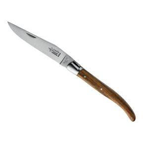 Graviertes Messer Laguiole Antan aus Walnussholz