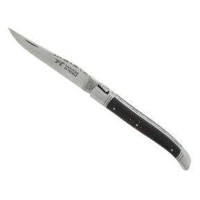 Messer Laguiole Le Fidèle aus graviertem Ebenholz Messer Laguiole Le Fidèle aus graviertem Ebenholz