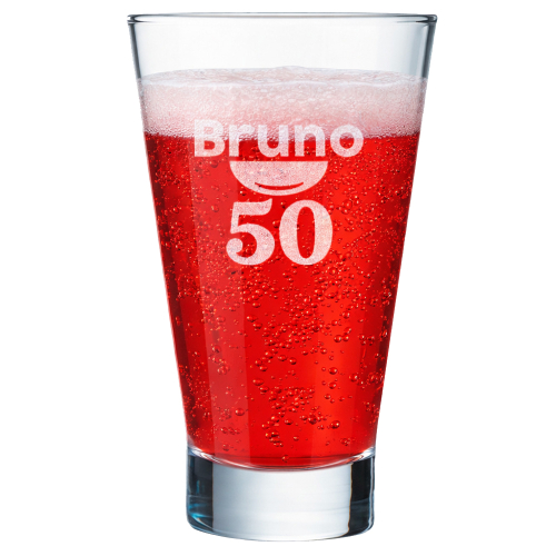 Personalisiertes Lik&ouml;rglas Geburtstag