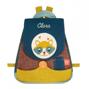 Rucksack Waschbär L'Oiseau Bateau personalisiert