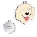 Gravierte Hundemarke Golden Retriever