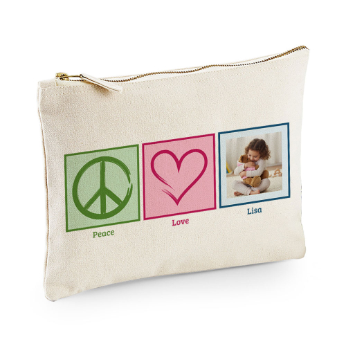 Mehrzweck-Etui Peace & Love Foto