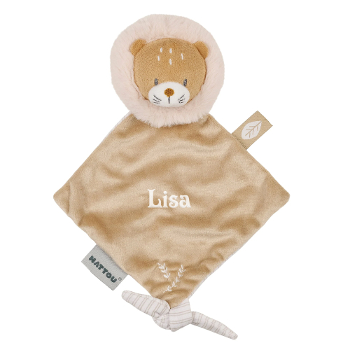 Mini-Kuscheltier Ernest der L&ouml;we, bestickt
