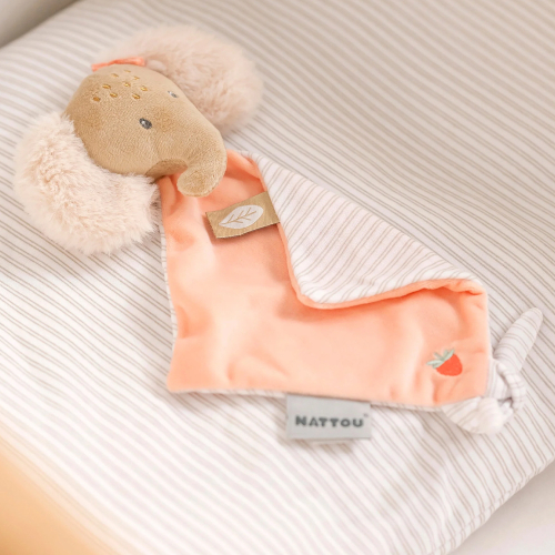 Mini-Kuscheltier Oli der Elefant, bestickt