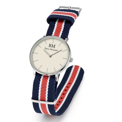 Personalisierte Armbanduhr Nato mit einem Vornamen