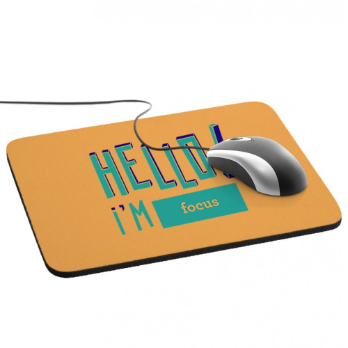 Personalisierbarer HELLO Mousepad
