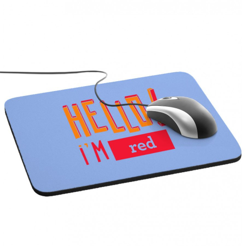 Personalisierbarer HELLO Mousepad