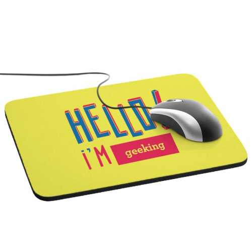 Personalisierbarer HELLO Mousepad