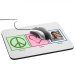 Mousepad Peace & Love Foto