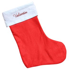 Personalisierbare Weihnachtssocke