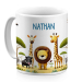 Personalisierte Safari-Tasse