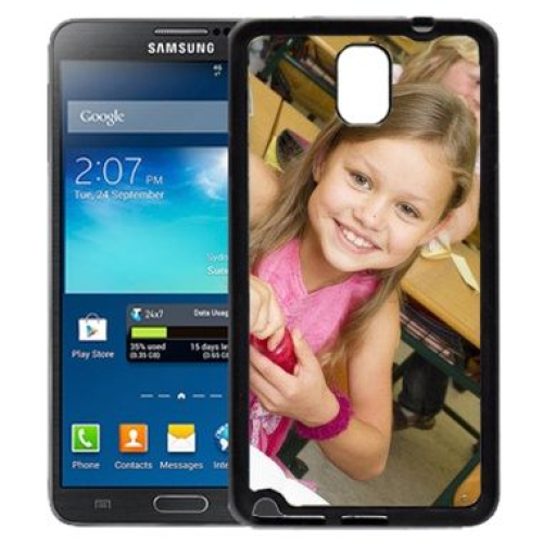 Personalisierte Schale für Galaxy Note 3 schwarz