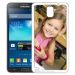 Personalisierte Schale für Galaxy Note 3 weiss