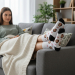 Personalisierte Socken im Animationsfilm-Stil