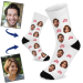 Personalisierte Socken im Animationsfilm-Stil