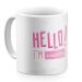 Personalisierte Tasse HELLO