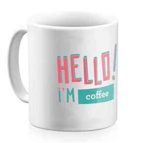 Personalisierte Tasse HELLO