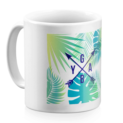 Personalisierte Tasse mit Koordinaten