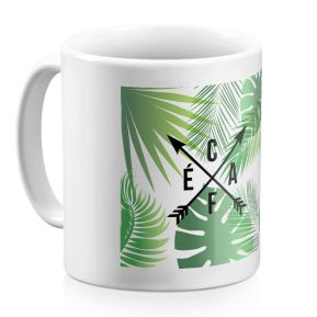 Personalisierte Tasse mit Koordinaten