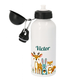 Personalisierte Trinkflasche Zauberwald
