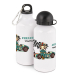 Personalisierte Wasserflasche Rennfahrer