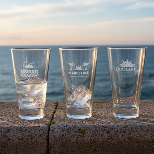 Personalisiertes Lik&ouml;rglas Bistro