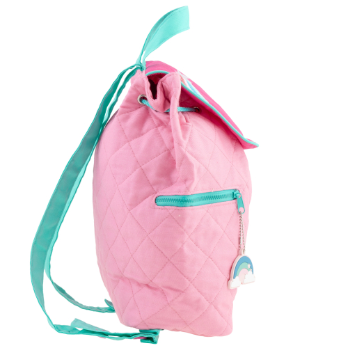 Personalisierter rosa Einhorn-Rucksack