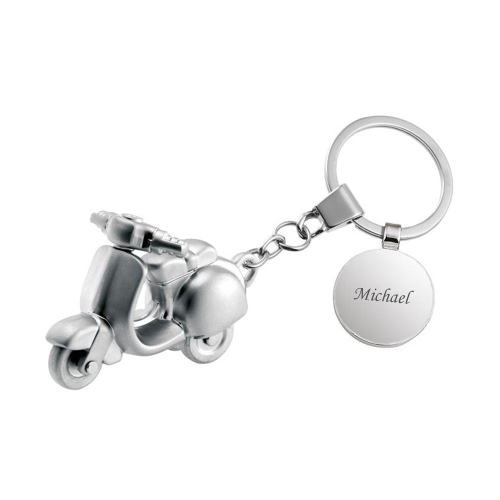 Personalisierter Schlüsselanhänger Roller
