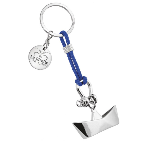 Personalisierter Schlüsselanhänger Origami-Boot