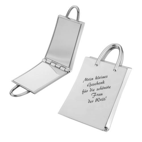 Personalisierter Taschenspiegel