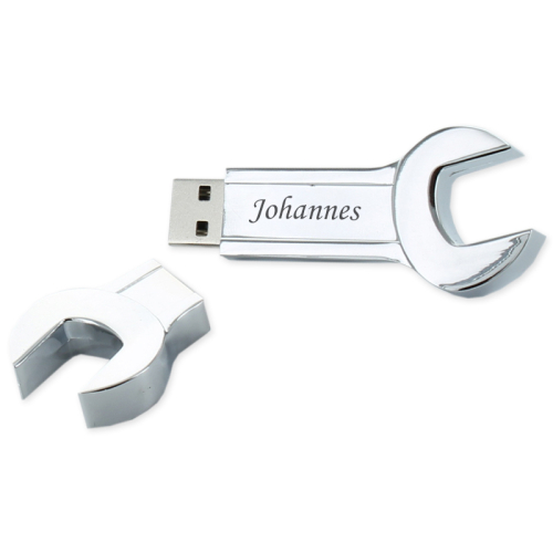 Personalisierter USB-Schraubenschlüssel