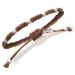 Personalisiertes Armband Grigri braun