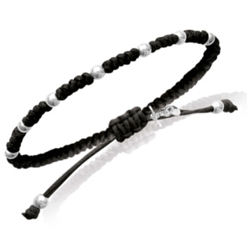 Personalisiertes Armband Grigri schwarz