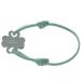 Personalisiertes Armband schönes Kleeblatt